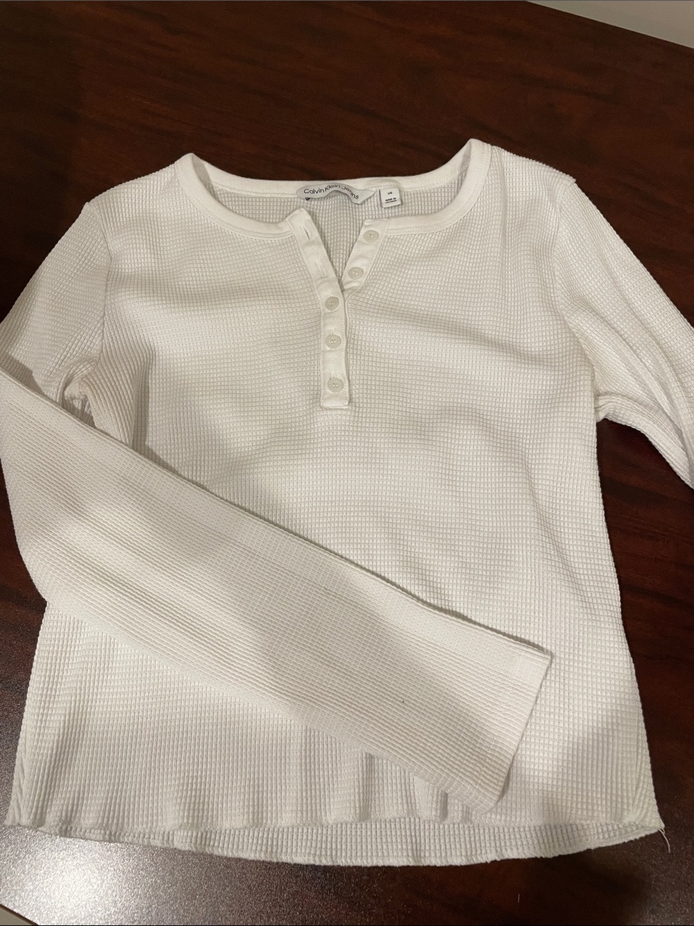 Calvin Klein Jeans Waffle Knit Shirt